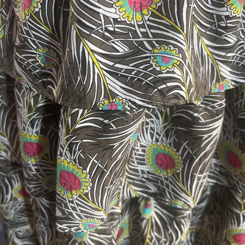 Liberty of London for Target Ruffled Peacock Sundress Size XS - Picture 6 of 9